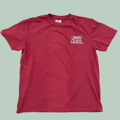 Jimmy Juice Tee Shirt, Chili Red